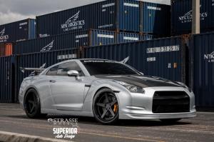 Nissan GT-R by Superior Auto Design and Strasse Wheels 2014 года
